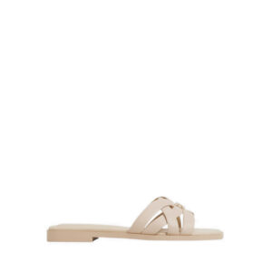 Jennaleriel-In Women's Flat Sandals - Light Beige