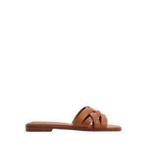 Jennaleriel-In Women's Flat Sandals - Medium Brown