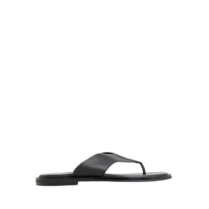 Serano Men's Flat Sandals - Open Black