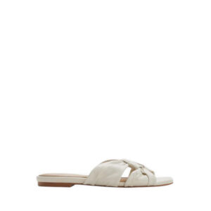 Henrielle-In Women's Flat Sandals - White/Bone